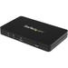 StarTech ST122HD4K HDMI Splitter 1 In 2 Out - 4k 30 Hz - 2 Port - Aluminum - HDMI Multi Port - HDMI Audio Splitter