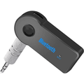 Mini Bluetooth Receiver For Y5 (2017) Wireless To 3.5mm Jack Hands-Free Car Kit 3.5mm Audio Jack w/ LED Button Indicator for Audio Stereo System Headphone Speaker