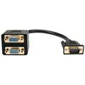 Rocstor Premium 1 ft VGA to 2x VGA Video Splitter Cable - M/F