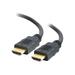C2G 56782 4K UHD High Speed HDMI Cable (60Hz) with Ethernet for 4K Devices TVs Laptops and Chromebooks Black (3 Feet 0.91 Meters)
