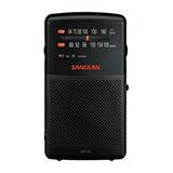 Sangean SR-35 AM/FM Pocket Analog Radio Black