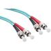Axiom ST/ST 10G Multimode Duplex OM3 50/125 Fiber Optic Cable 7m TAA Compliant