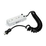 Tripp Lite Medical-Grade Power Strip; 4 Hospital-Grade Outlets 3 ft. Extendable Coiled Cord For Patient-Care Vicinity â€“ UL 1363A (PS-410-HG-OEMCC)