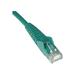 Tripp Lite 5-ft. Cat5e 350MHz Snagless Molded Cable (RJ45 M/M) - Green