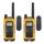 Motorola Talkabout T402 Two-Way Radios 2-Pack Yellow/Black