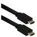 QVS 5-Meter HDMI 4K Flat CL3 In-Wall-Rated Blu-ray HDTV Cable
