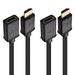 Cable Matters 2-Pack High Speed HDMI Extension Cable (Male to Female HDMI Extender Cable) with Ethernet 1.5 Feet - 3D and 4K