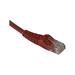 Tripp Lite 7-ft. Cat5e 350MHz Snagless Molded Cable (RJ45 M/M) - Red