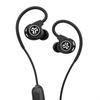 JLab Audio Bluetooth Sports In-Ear Headphones Black Fit Sport 3