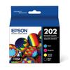 EPSON 202 Claria Ink Standard Capacity Black & Color Cartridge Combo Pack (T202120-BCS) Works with WorkForce WF-2860 Expression XP-5100