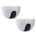 VideoSecu 2 Pack CCTV Dome Indoor CCD Security Camera 420TVL 3.6mm Wide Angle Lens for Home DVR Surveillance System BLS