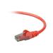 Belkin A3L980b25-RED-S 25 ft. Cat 6 Red Snagless Network Patch Cable