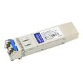 AddOn - SFP+ transceiver module (equivalent to: Ciena XCVR-C70D51) - 10 GigE - 10GBase-CWDM - LC single-mode - up to 49.7 miles - 1510 nm - TAA Compliant