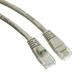 eDragon Cat5e Gray Ethernet Patch Cable Snagless/Molded Boot 10 Feet Pack of 5