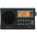 Sangean PR-D4W AM/FM Weather Alert Portable Radio with Bandwidth Narrowing Black
