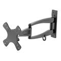 Monoprice Full-Motion Articulating TV Wall Mount Bracket For TVs 13in to 27in | Max Weight 33lbs VESA Patterns Up to 100x100 - Stable Series