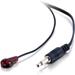 C2G 40432 Single Infrared (IR) Emitter Cable TAA Compliant Black (10 Feet 3.04 Meters)