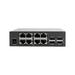 Tripp Lite 8-Port Serial Console Server with Dual GbE NIC 4Gb Flash and 4 USB Ports (B093-008-2E4U)