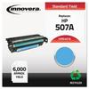 Innovera IVRE401A 6000 Page-Yield Remanufactured Toner Replacement for 507A (CE401A) - Cyan