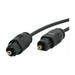 StarTech.com 10 ft. (3 m) Digital Optical Audio Cable - Toslink Digital Optical SPDIF - Ultra-Thin - Male/Male - Optical Audio Cable