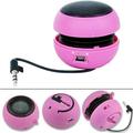 Wired Portable Loud Speaker Pink Multimedia Audio System w Built-in Battery Y7G Compatible With Samsung Galaxy Kids Tab 3 7.0 J7 V (2017) Grand Prime Express Prime Perx J3 Emerge