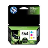 HP 564 Ink Cartridges - Cyan Magenta Yellow 3 Cartridges (N9H57FN)