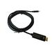AYA 10Ft (10 Feet) USB-C to HDMI (4K@60Hz) Cable (Thunderbolt Compatible) with Audio Output for Macbook Chromebook Surface Book