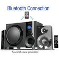 Boytone BT-210FB Wireless Bluetooth 2.1 Multimedia Speaker System FM Tuner MP3 Playback USB/SD Support