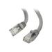 C2G 03965 Cat6 Cable - Snagless Unshielded Ethernet Network Patch Cable Gray (2 Feet 0.60 Meters)