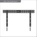 QualGear QG-TM-002-BLK Universal Ultra-Slim Low-Profile Fixed Wall Mount for 37 -70 LED Flat Panel TVs