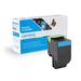 Cartridge compatible with Lexmark 80C1HC0 801HC High Yield Compatible Toner- Cyan