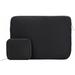Mosiso Laptop Sleeve Water Repellent Neoprene Case Bag Cover for 12.9 iPad Pro / 13.3 Inch Notebook Computer / MacBook Air / MacBook Pro with Small Case for MacBook Charger or Magic Mouse Black