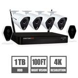 Night Owl 4K W2 Fusion Hybrid DVR Security System 1080P HD