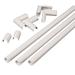 Wiremold C110 White Cordmate Kit