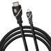 Jumbl High-Speed HDMI to Micro HDMI (Type D) Cable (3Feet) for Connecting Smartphones & Camcorders to a TV Supports 3D & 4K Resolution Ethernet 1080P and Audio Return - White by Jumbl