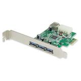 IOCreat PCI Express PCIe USB 3.0 3+1 Port Card Etron Chipset LPB Molex Power