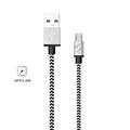 StyleTech Inc. Aluminum Nylon Braided Series 6 Feet Micro-USB Syncing/Charging Data Cable for Android Samsung HTC Windows Motorola Tablets etc.