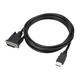 Targus 1.8M HDMI (M) to DVI (M) Cable - 6 ft DVI/HDMI Video Cable for Video Device Notebook DVD Player TV - First End: 1 x HDMI Digital Audio/Video Male - Second End: 1 x DVI-I (Single-Link) Dig...
