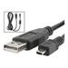 Nikon D5000 DSLR Digital Camera Compatible USB 2.0 Cable Cord 5 feet Black ...