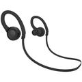 Sweatproof Hi-Fi Sports Headset Wireless Earphones Mic Premium Sound Earbuds Handsfree [Black] Compatible With Alcatel Onyx - LG V50 ThinQ 5G G8 ThinQ - Motorola Moto G7 Power Play
