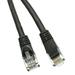 Cat5e Black Ethernet Patch Cable Snagless/Molded Boot 5 foot - 10 Pack