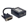 Tripp Lite 6 1920 x 1200 M/F DVI-D To VGA Active Adapter Converter Cable Black P120-06N-ACT