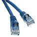 C&E Cat 5e 1.5-Foot Ethernet Patch Cable Snagless/Molded Boot 5-Pack Blue (CNE50277)