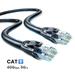 UGREEN Cat 8 Ethernet Cable 6FT Outdoor & Indoor Flat High Speed Ethernet Cable 40Gbps 2000Mhz Internet Cable Heavy Duty 26AWG LAN Cable S/FTP RJ45 Network Cable for Modem/Router/PS4/5/Gaming/PC