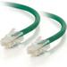 C2G 4ft Cat6 Non-Booted Unshielded (UTP) Ethernet Network Patch Cable - Green - patch cable - 4 ft - green