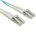 10 Gigabit Aqua Fiber Optic Cable Lc - Lc Multimode Duplex 50 By 125 7 Meter (22.9 Foot)