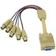 IEC M5227-01 VGA Female to 5 BNC Female Adapter Cable 1