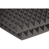 Auralex Acoustics - 2 StudioFoam Pyramid 2 x 2 x 2 Acoustic Panels (12 pack) Charcoal