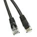 C&E 10-Feet Cat6a Black Ethernet Patch Cable Snagless/Molded Boot 500 MHz - Pack of 3 (CNE15225)