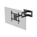 Monoprice Portrait and Landscape 360 Full-Motion Articulating TV Wall Mount for TVs 40in to 75in Weight Capacity 110 lbs Extension 3.3in to 31.5in